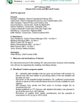 Scottish Forestry Senior Operations Group (SOG) notes - 22 February 2024